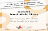 Workshop Demokratische Bildung