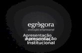 Egregora Consultoria | Apresentação Institucional