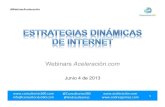 Webinar Aceleración.com - Estrategias Dinámicas de Internet