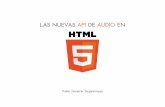 Las nuevas API de audio en HTML5