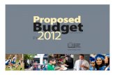 Fairfax County Public Schools FY2012 Proposed Budget