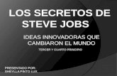 Los secretos de Steve jobs.