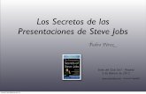 Los Secretos de las Presentaciones de Steve Jobs - Pedro Pérez en el Club 567