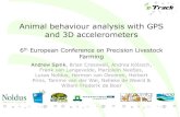 Animal behaviour analysis with GPS and 3D accelerometers