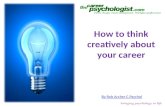Creative Problem Solving Workbook - The Career Psychologist
