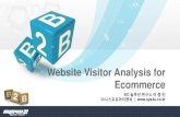 Website visitor analysis for E-commerce