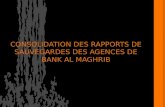 Présentation du projet: Consolidation Des Rapports De Sauvegardes
