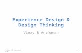 Experience design and design thinking