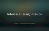 Interface Design Basics (deutsch)