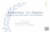 Kerstpresentatie Investors in People 20/12/12