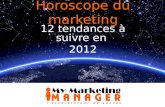 Horoscope du marketing 2012