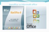 Staroffice vs Microsoft office. Staroffice Módulos  Writer (Procesador de Textos).  Calc (Hoja de cálculo).  Base (Bases de datos).  Impress (Presentaciones).