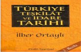 İlber Ortaylı - Türkiye Teşkilat ve İdare Tarihi.pdf