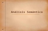 analisis semantico