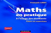 Maths en pratique. A l'usage des étudiant Cours et exercices [Dunod].pdf