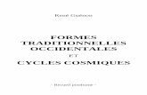 René Guénon - Formes traditionnelles occidentales et cycles cosmiques