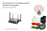 Config RouterAxesstel