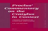 Proclus Commentary on the Cratylus in Context