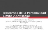 Trastornos de la Personalidad Límite y Antisocial Adrián Neyra del Rosario MIR-IV Psiquiatría Hospital de Gran Canaria Dr. Negrín CURSO DE PSICOPATOLOGÍA.