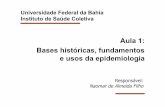 Epidemiologia História e Usos 2011.2