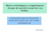 Marco estratégico y organizativo Grupo de acción Local de Los Chiles Asociación para el Desarrollo Rural del Cantón de Los Chiles. ASODERCHI (JUNIO 2007)