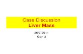 Case Discussion Liver Mass