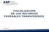FISCALIZACIÓN DE LOS RECURSOS FEDERALES TRANSFERIDOS NOVIEMBRE 2013.