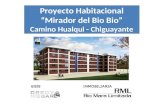 Proyecto Habitacional Mirador del Bio Bio Camino Hualqui - Chiguayante.