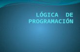 Lógica de programación ALGORITMO: Un algoritmo es una secuencia de pasos lógicos y ordenados con las cuales le damos solución a un problema determinado.