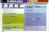 Memo - Pregled Gramatike Engleskog Jezika