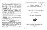 Chailley, J. - La Musique Grecque Antique