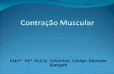 Profª Drª Kelly Cristina Colaço Dourado Gorayeb. Tipos de músculos.