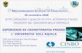 Consorzio Interuniversitario Nazionale per la Bio-Oncologia Dott.ssa Alessandra Santomaggio Oncologia medica P.O. San Salvatore Università Degli Studi.