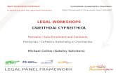 Sport Governance Conference In Partnership with the Legal Panel Framework Cynhadledd Llywodraethu Chwaraeon Mewn Partneriaeth âr Fframwaith Panel Cyfreithiol.