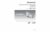 Panasonic Lumix TZ20 Bruksanvisning (Svenska)