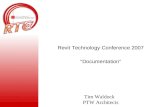 Tim Waldock PTW Architects Revit Technology Conference 2007 “Documentation”