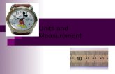 Units and Measurement. A) SI Units, Scientific Notation, Measurement, Accuracy, Precision, Error.