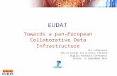 EUDAT Towards a pan-European Collaborative Data Infrastructure Ari Lukkarinen CSC-IT Center for Science, Finland Digital Research Conference Oxford, 12.