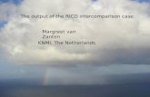 The output of the RICO intercomparison case Margreet van Zanten Photo courtesy Bjorn Stevens KNMI, The Netherlands.