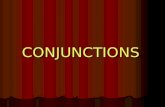 CONJUNCTIONS. Bağlaçlar(conjunctions) sözcük ya da sözcük öbeklerini ya da cümleleri bağlayan sözcüklerdir. Bağlaçlar(conjunctions) sözcük ya da sözcük.