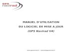 Www.gpsnavirad.fr – contact@gpsnavirad.fr MANUEL DUTILISATION DU LOGICIEL DE MISE A JOUR (GPS Navirad V4)