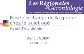 Prise en charge de la grippe chez le sujet agé Avant lépidémie Benoit GUERY CHRU Lille.