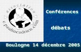 Boulogne 14 décembre 2005 Conférences débats. Accueil dembryons Accueil dembryons K. Bettahar-Lebugle, C. Wittemer Centre dAMP, CMCO, Schiltigheim.