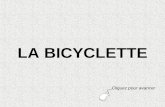 LA BICYCLETTE Cliquez pour avancer Tes vnu en vélo cmatin !