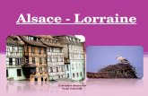 Alsace - Lorraine. Lorraine " A boire trop de mirabelle, on se retrouve à nager dans la Moselle "