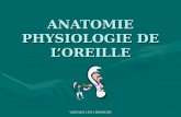V.JOULIN I.F.S.I BOURGES ANATOMIE PHYSIOLOGIE DE LOREILLE.