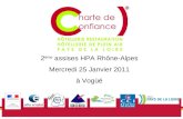 25 01 12 1 2 ème assises HPA Rhône-Alpes Mercredi 25 Janvier 2011 à Vogüé