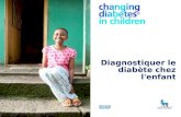 Presentation title Diagnostiquer le diabète chez l'enfant.