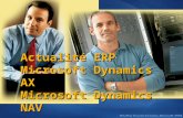 Actualité ERP Microsoft Dynamics AX Microsoft Dynamics NAV.