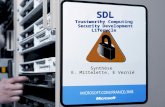 SDL Trustworthy Computing Security Development Lifecycle Synthèse E. Mittelette, E Vernié
